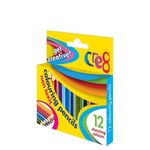 12 Chunky Colouring Pencils Bright Assorted Colours Birthday Party Bag Fillers