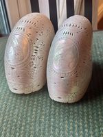 Carved Reticulated Nautilus Shells A Pair Of 19th C Examples Of Pierced Work