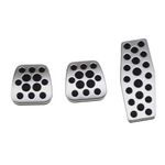 Metal Sport Pedal Covers For Vauxhall Astra J Insignia Mokka Manual