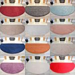 Semi Circle Rugs Half Circle Rug Round Moon Hearth New Fireside Plain Floor Mats