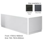 Modern Bathroom MDF Wooden Bath Adjustable Front/End Panel & Plinth Many Sizes