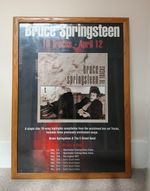 Bruce Springsteen Original 1999  Promo Poster 70x50cm - MINT