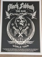 Black Sabbath The End World Tour Official Poster new Card print ozzy 67cm X 47cm