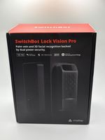 SwitchBot Lock Vision Pro Smart Deadbolt Wi-Fi Matter 3D Face Unlock NEW SEALED