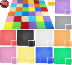 Eva Foam Interlocking Mat Baby Kids Play Puzzle Floor Tiles Jigsaw Garden.