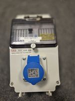 CEE  Surface Mounting Socket Outlet RCD Protected 25A IP44 Type