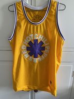 Red Hot Chili Peppers 83 Basketball Jersey Men's Medium Yellow LA Lakers Shirt
