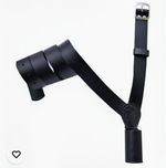 FLAG POLE HOLDER BELT Genuine Leather Military parade Uniform for left Shoulder 