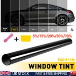 3M Uncut Window Tint Film Roll 5% 15% 20% 50% 70%VLT for Home Office Car Truck