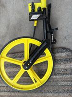 Distance Measuring Wheel Folds Used Foldable
