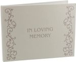 In Loving Memory Book of Condolence Guest Book for Memorials Funerals