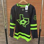 Adidas Dallas Stars Miro Heiskanen #4 Blackout Alternate Third Jersey Size 44