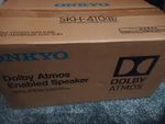 Onkyo SKH-410 Black Dolby Atmos Enabled Speakers Set Of 2 Boxed 