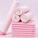 100X Dog Puppy Training Pads | Large 60x45cm Floor Toilet Mats Pink