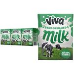 Viva Semi Skimmed Milk 200ml x 27 Pack