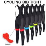 Deko Men Cycling Bib Tights Padded Thermal Long Legging MTB Winter Bike Trouser