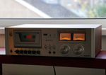 SANYO RD 5030 Stereo Cassette Deck Silver VU Meters Auto Stop Dolby NR