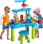 Luxury Water Table for Toddlers Sand and Water Play Table Kids Summer Beach Toys