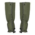 Leg Gaiters Waterproof Shoe Covers Hiking Gaiters Olive Green M