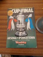 Cup Final 1978 Arsenal V Ipswich  Program And Cup 1978