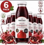 Grecials Pomegranate 100% organic natural juice | 250ml x 6