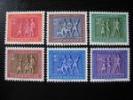 LUXEMBOURG Sc. #B174-B179 scarce mint stamp set! SCV $13.40