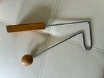 Vintage Vibra Slap Percussion Instrument Donkey Call Rattle Trap Vibraslap