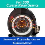 FIAT 500 INSTRUMENT CLUSTER SPEEDO 2007-2017 Display & LED FLASH/DIM Repair