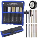 10X Car Wheel Stud Alignment Pin Wheel Hanger Positioning Guide Balancing Tool
