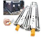 YENUO Heavy Duty Drawer Runners Slides Heavy Draw with Lock 12 inch to 16 Inch