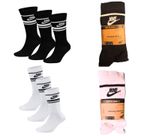 Nike Mens Women Socks 3 or 6 Pairs DX5089 Sportswear Everyday Essential Crew New