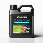 AquaDesign POND CLEAR Water Clarifier 1000ml - Green/Cloudy Water Treats 5000L