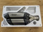 GENUINE BMW MOTORRAD R1300GS R1300GSA KA1 KA2 AKRAPOVIC SPORTS SILENCER - NEW