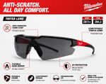 Milwaukee Tinted Safety Glasses Anti-Fog Anti-Scratch Protective Eyewear EN166