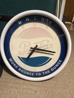 RARE Vintage Pepsi-Cola Clock - More Bounce to The Ounce WORKING Retro 1997