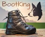 Haix Commander GTX Goretex Boots: Hiking, Walking, Service Personnel UK 7.5