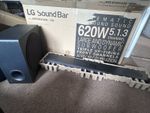 LG S80QR SOUNDBAR 5.1.3 620W SUBWOOFER DOLBY ATMOS MERIDIAN RRP £1099