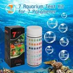 7 in 1 PH Test Fish Tank Water Tropical Aquarium Pond Water Test Strips Kit