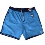 Pelagic Men's Boardshorts Hybrid Fishing Shorts Size XXL NWT Blue Elastic Waist