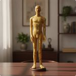 Human Acupuncture Model Accurate Acupuncture Model Professional for Students