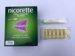 Nicorette Inhalator 15mg: 6 Cartridges + Mouthpiece No BOX Exp 06/27 Quit Vaping