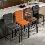 Set of 2/4 Bar Stools  Breakfast Bar Chairs Counter Kitchen Island Dining Room