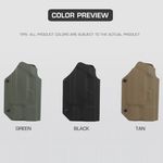 Pistol Holster w/X300U Flashlight for Glock G17 G19 19X 22 23 34 35 45 9mm/ .40