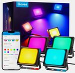 Govee LED Smart Outdoor Floodlights, 4 Pack, New H7060