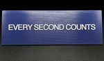 Every Second Counts Sign - The Bear TV Show - Yes Chef