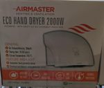 Automatic Hand dryer Airmaster Eco 2000W Proximity Sensor