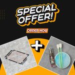 Arkezon Card Care Cleaning Spray - Scratch Remover Pokemon TCG  + Centering tool