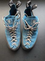 Evolv Trax Climbing Bouldering Shoes Blue/Black Size UK 8.5