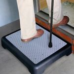 ELDERLY DISABILITY DOOR WALKING ANTI SLIP HALF STEP STOOL OUTDOOR MOBILITY AID