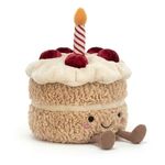 Jellycat Amusables Birthday Cake Brand New With Tags & Dust Bag